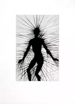 Untitled (Eine der Tatsachen) -- Druck, Mensch, Mann, Figur von Antony Gormley