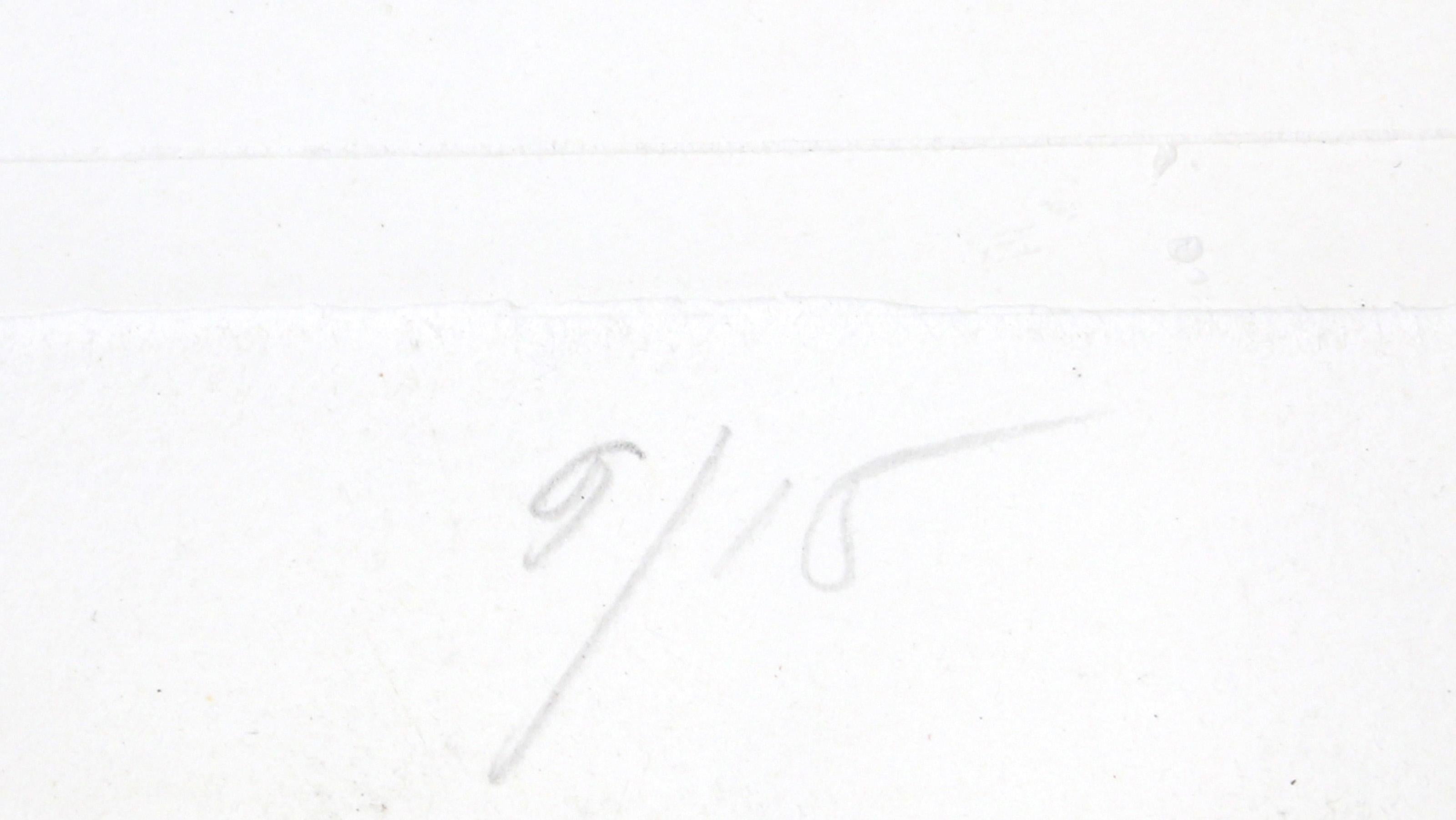 Untitled VI, taille-douce conceptuelle de Shlomo Koren en vente 3