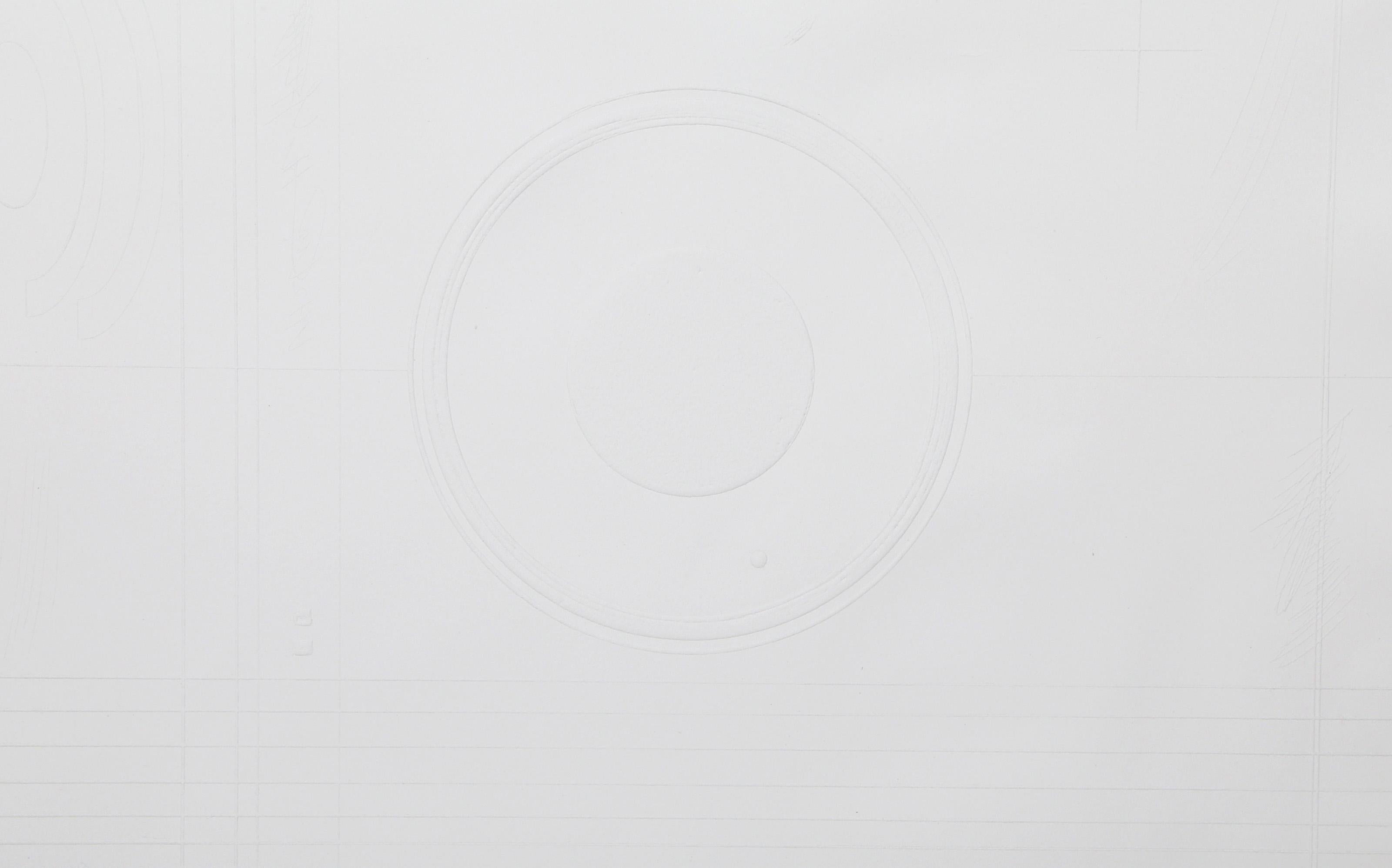 Untitled VII, taille-douce conceptuelle de Shlomo Koren en vente 1