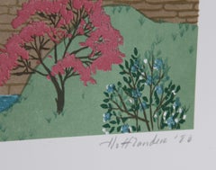 Up, Up and Away, Folk Art Screenprint by Jack Hofflander