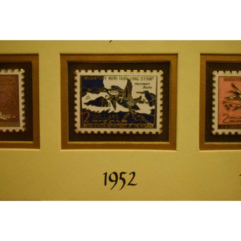 US Migratory Waterfowl Cloisonne Pin Ducks Unlimited Collection: 1934-1978 For Sale 9