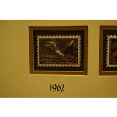 US Migratory Waterfowl Cloisonne Pin Ducks Unlimited Collection: 1934-1978