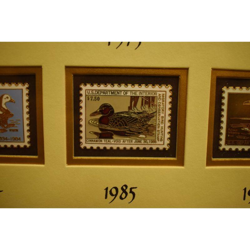 US Migratory Waterfowl Cloisonne Pin Ducks Unlimited Collection: 1934-1978 For Sale 2