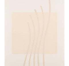 V.I.I.C., 1991 - Stampa minimalista tonale, Beige, Bianco, Neutro