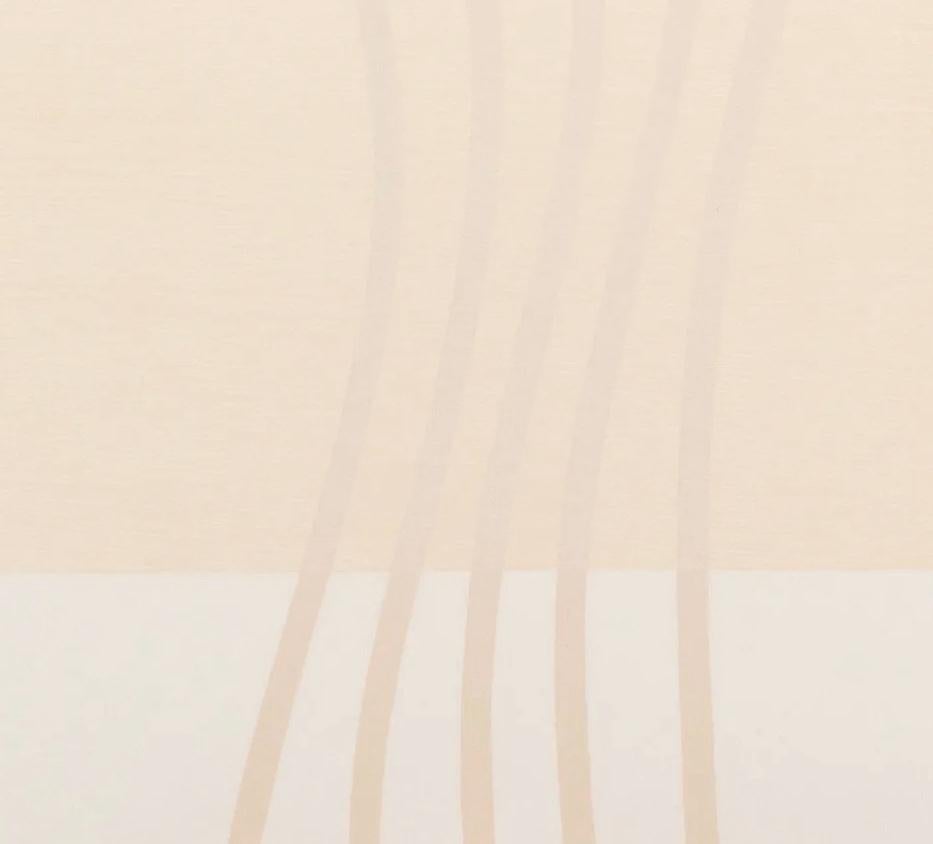 V by Kim Lim, 1991 - Estampado Tonal Minimalista, Beige, Blanco, Neutro en venta 3