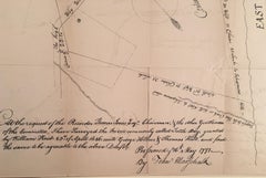 Valentine Lithograph after 1771 Map of Turtle Bay, New York  City