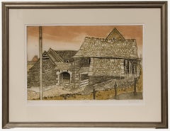 Valerie Thornton (1931-1991) - 1988 Aquatint, Le Besset