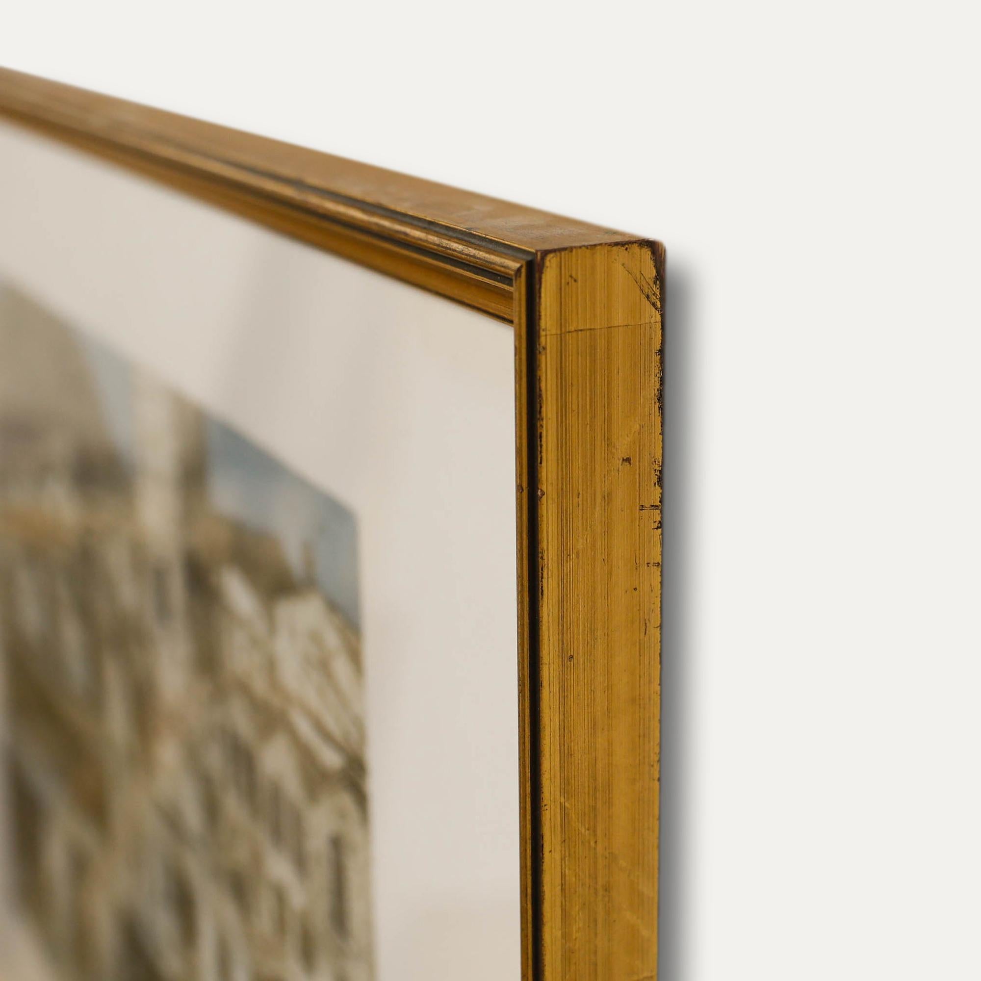 Valerie Thornton (1931-1991) - Framed 20th Century Aquatint, Fermignano For Sale 1