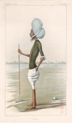 Vanity Fair Polo - Maharaja of Patiala. India / sporting