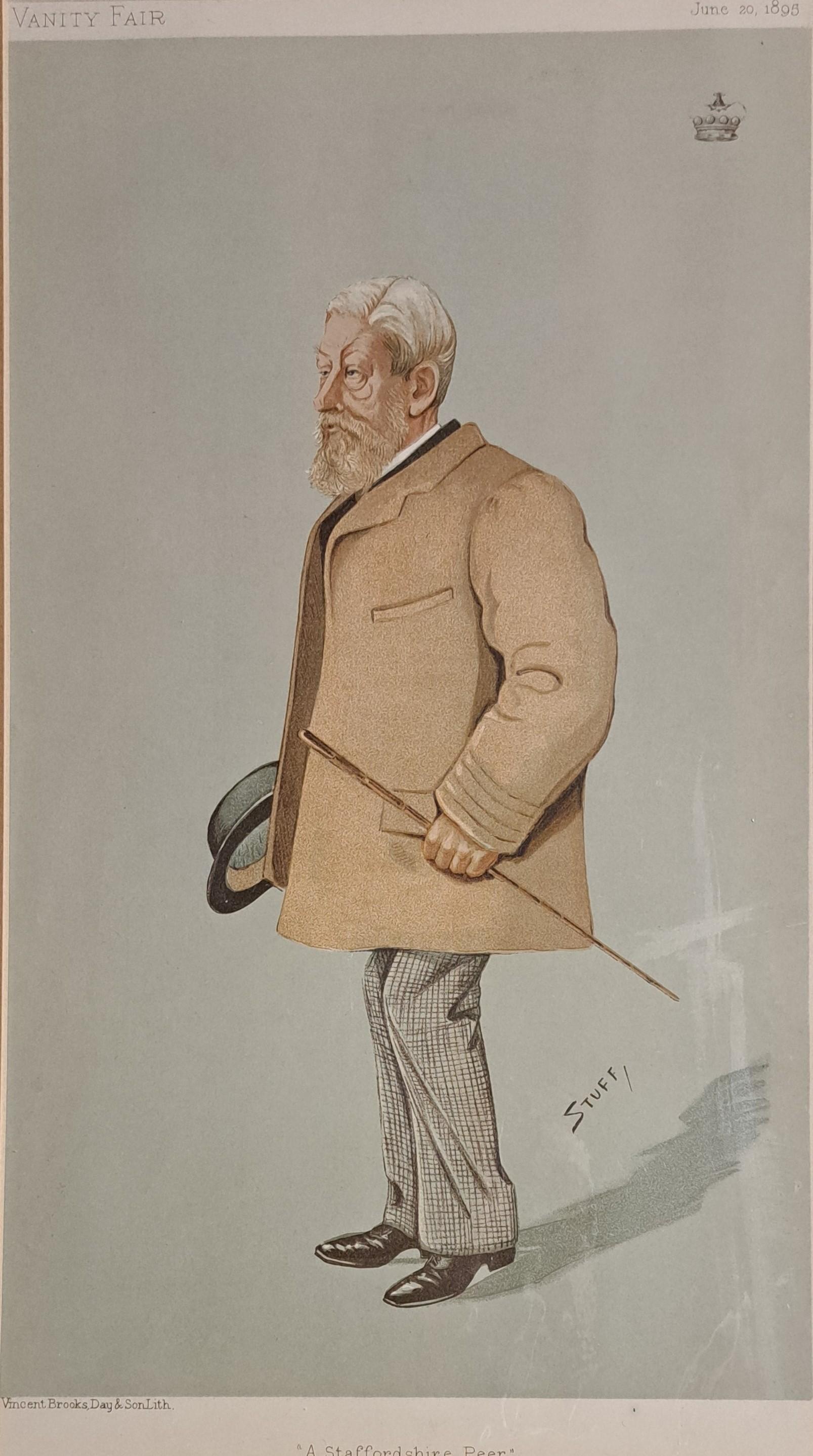vanity fair print Arthur Wrottesley, 3rd Baron Wrottesley Statesmen. No. 654 - Print by Unknown