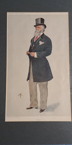 Vanity Fair Print, men of the day no 1075 Lord Suffield 
