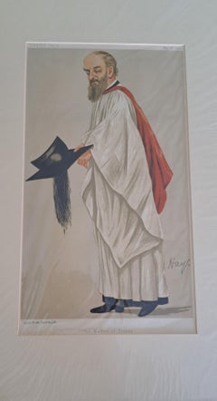 Vanity Fair Print, men of the day rev montague butler