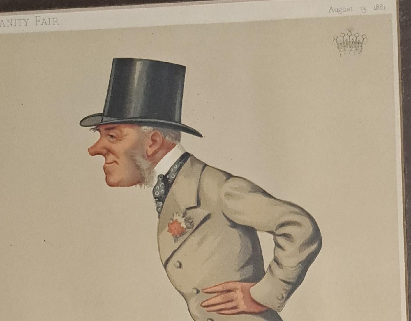 Vanity Fair Print, Statesman no 368 the Earl of Coventry For Sale 1