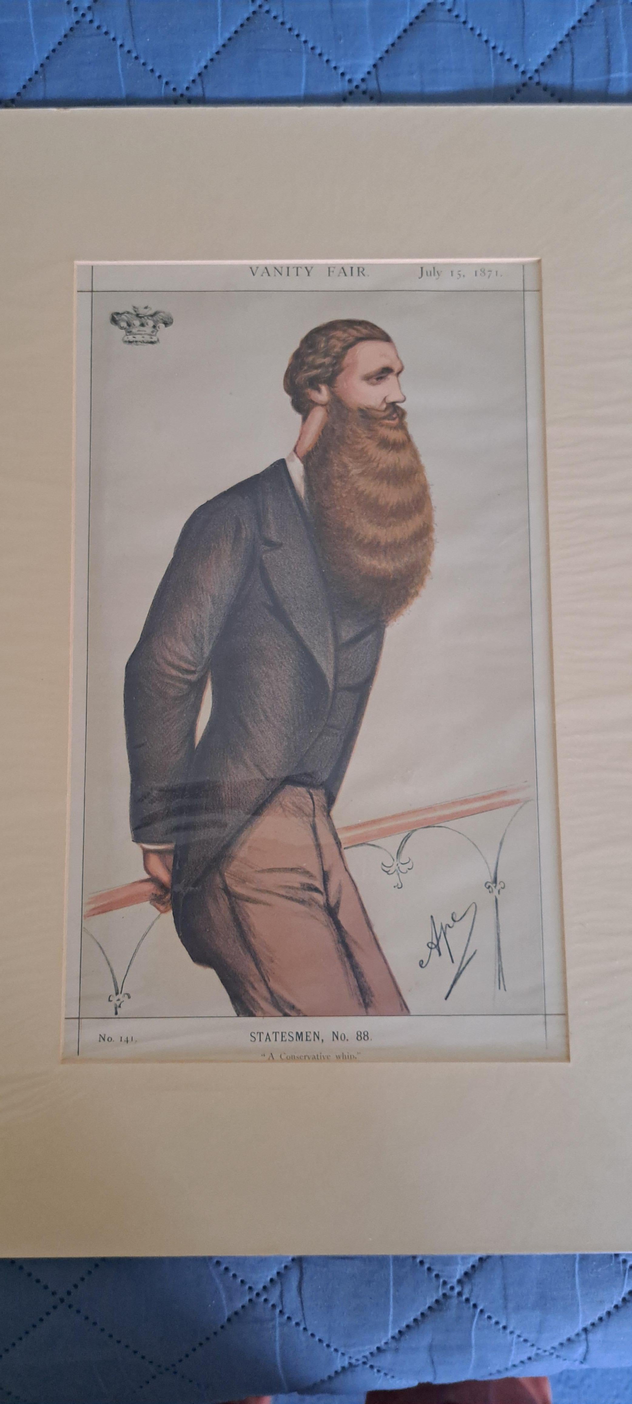 Vanity Fair print statesman non  88 fouet conservateur - Print de Unknown