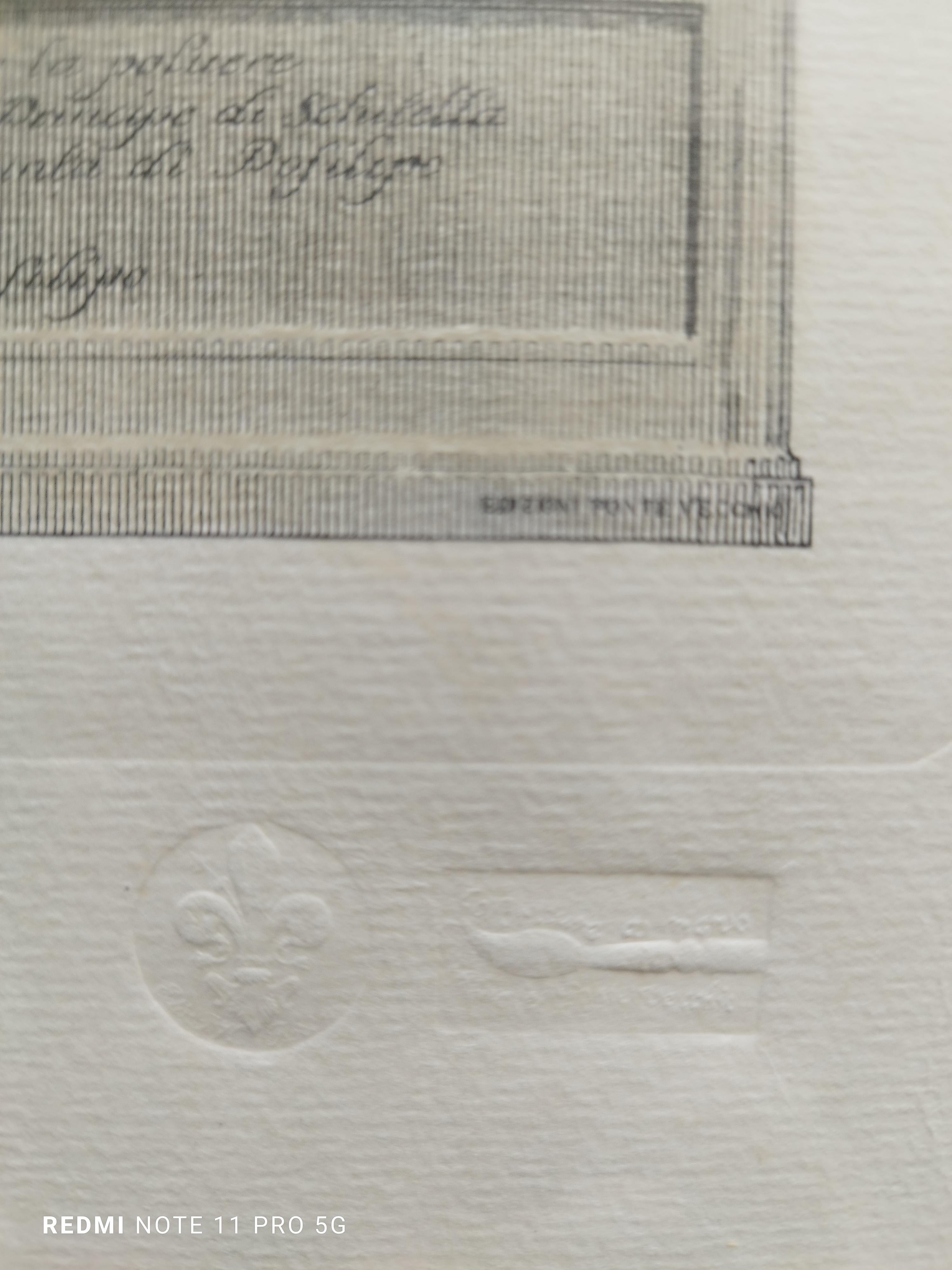 VEDUTA DI CHIAIA, Antonio Cardon - Stampa su carta con cornice, moderna For Sale 7