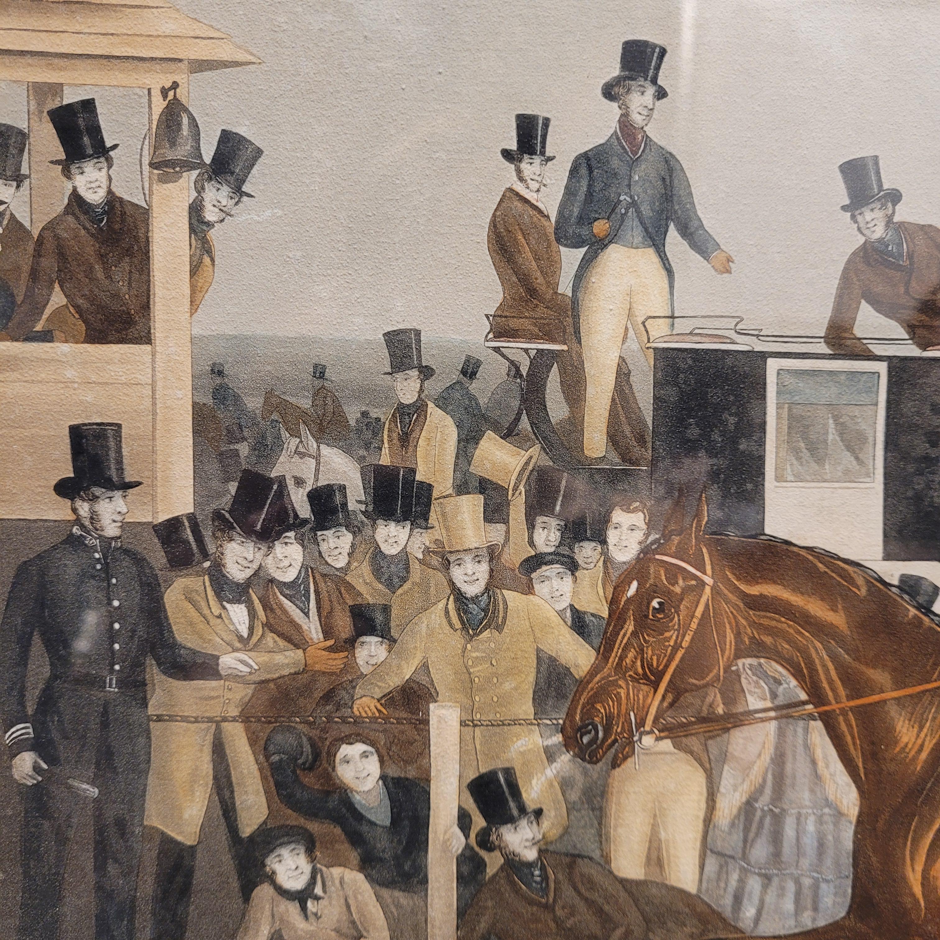 Aquarelle anglaise victorienne sur papier Charming Horses Polly J.R. Mackerel en vente 6