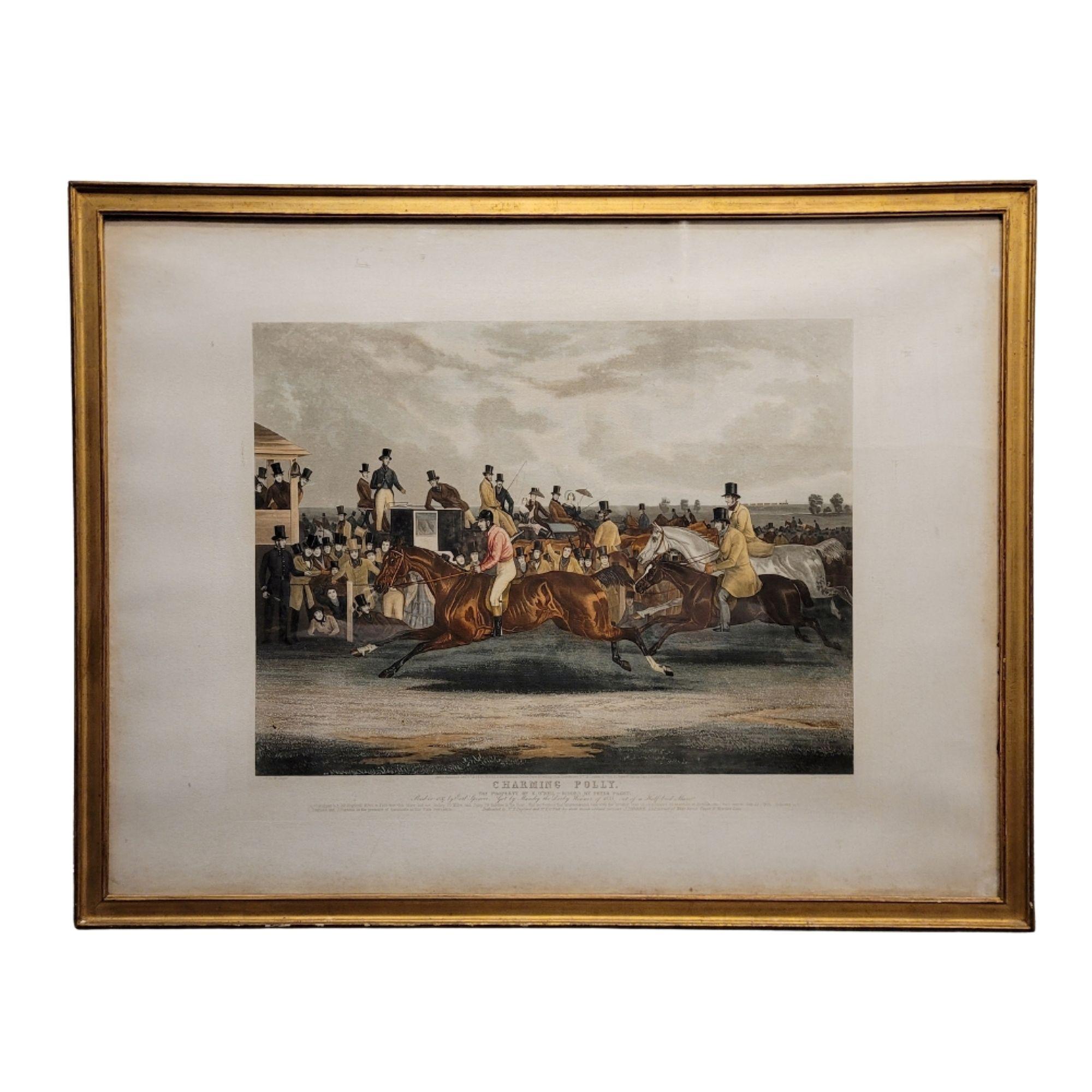Aquarelle anglaise victorienne sur papier Charming Horses Polly J.R. Mackerel en vente 14