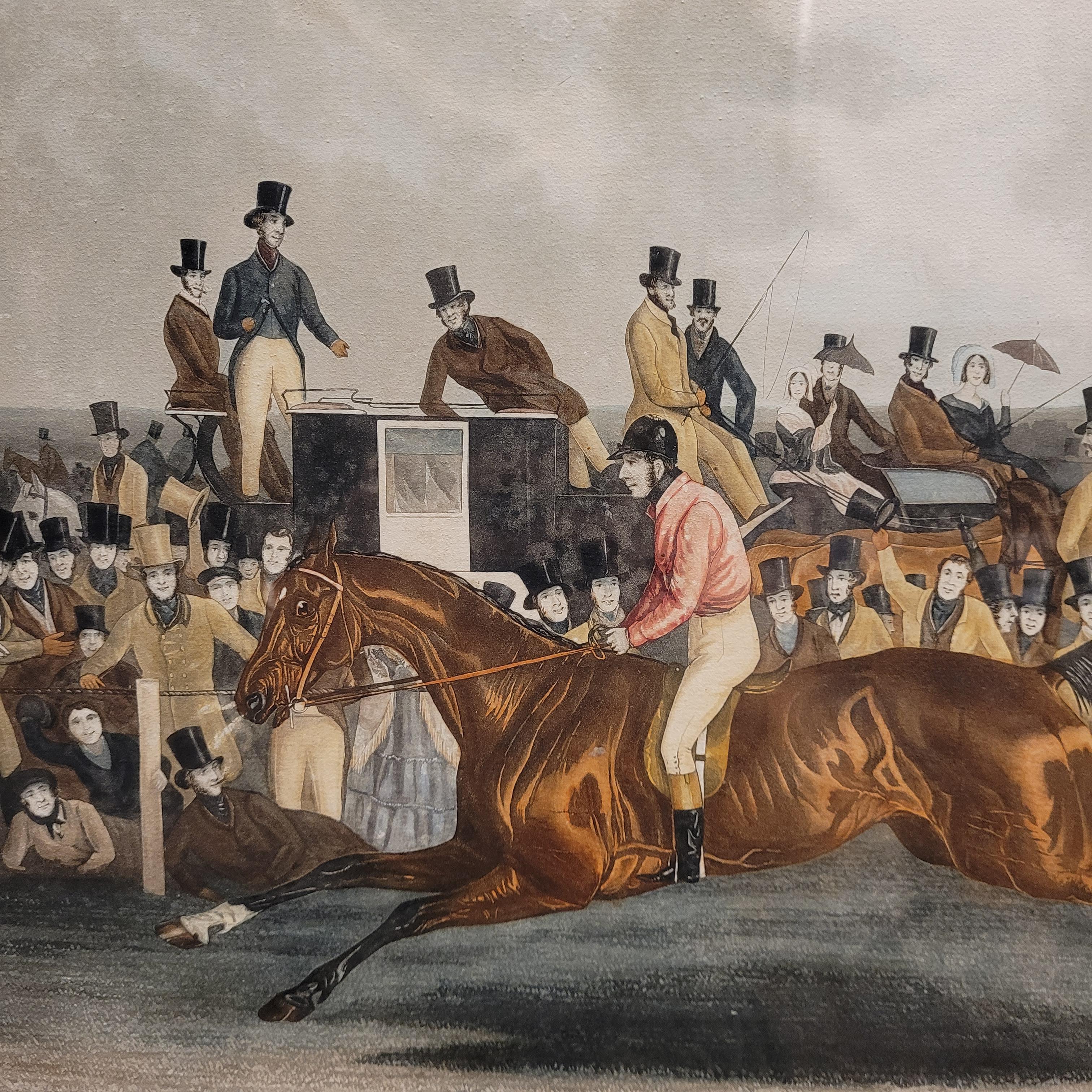 Aquarelle anglaise victorienne sur papier Charming Horses Polly J.R. Mackerel en vente 3