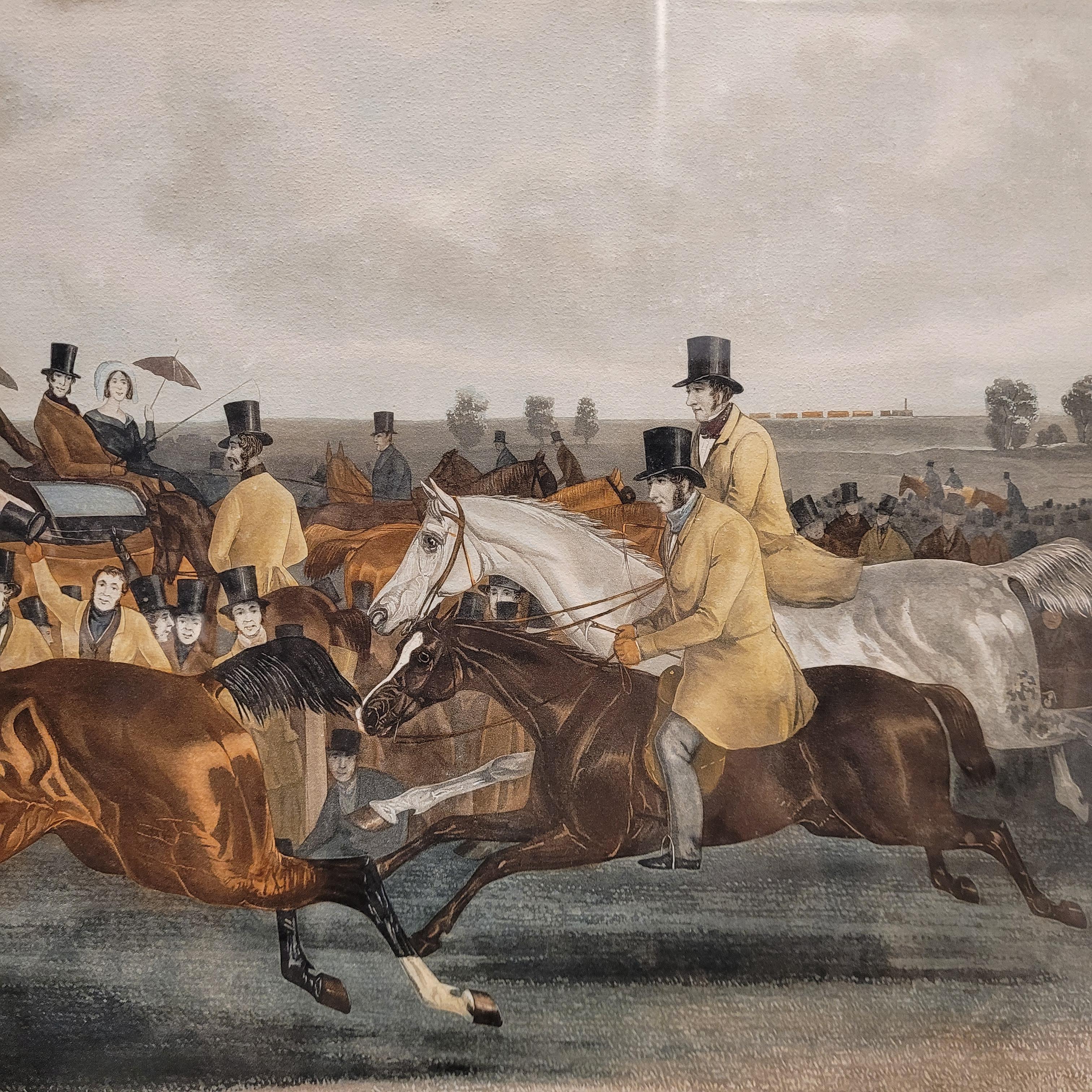 Aquarelle anglaise victorienne sur papier Charming Horses Polly J.R. Mackerel en vente 4