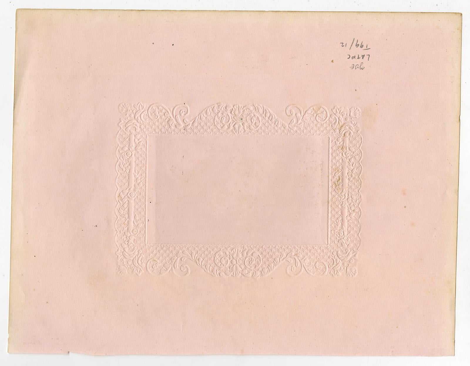 View of Durham Cathedral - Wood engraving - 19th Century - Print by Unknown