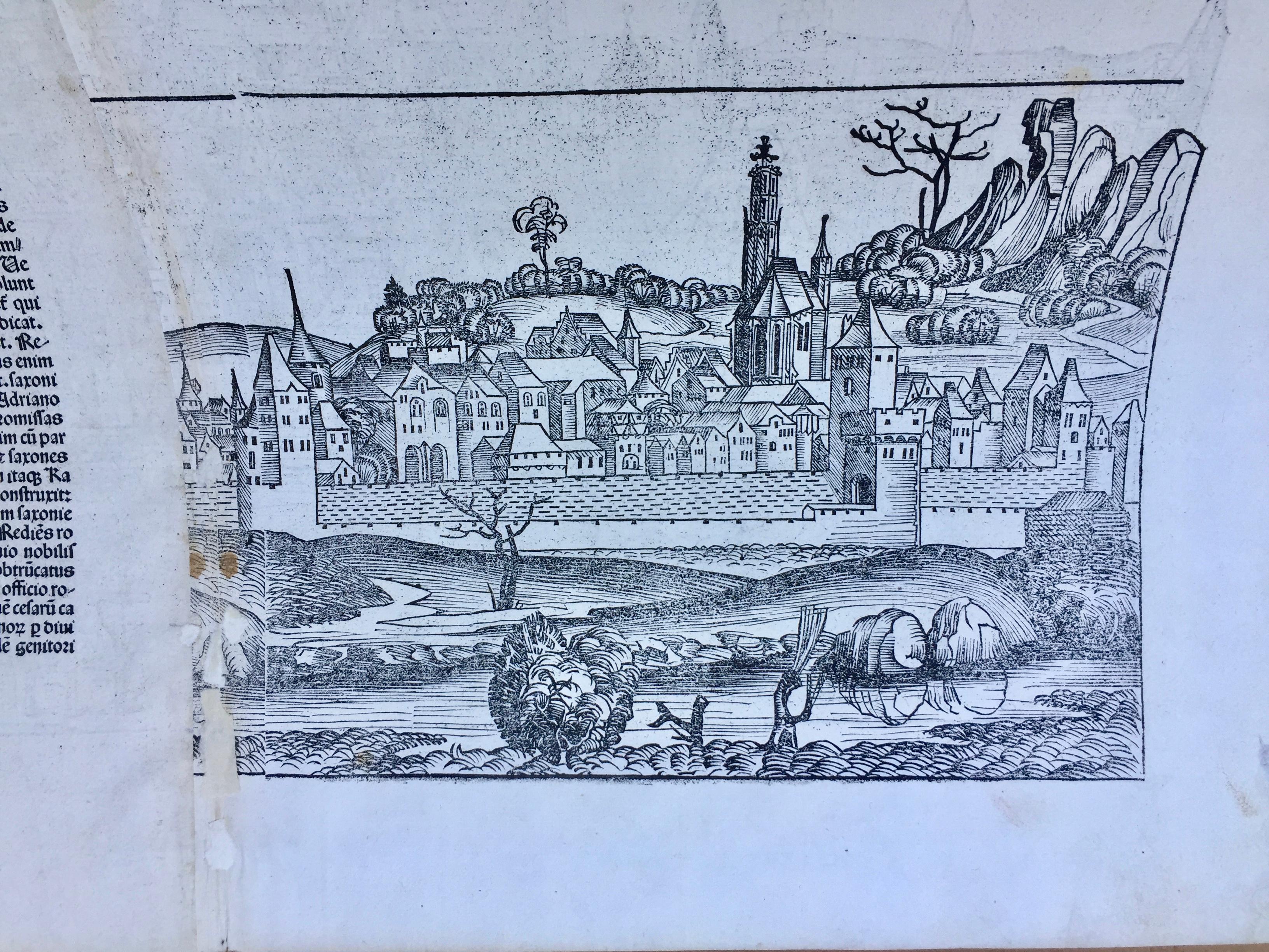 View of Nuremberg from Nuremberg Chronicle - 527 years old 4