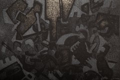 Villa Seuglir 1+2, Modern Screen Print by Lucy Hodgson