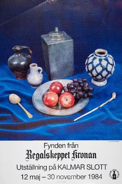 Vintage-Poster Fynden Fran, Offsetdruck, 1984