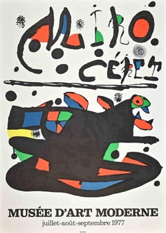 Retro Poster Modern Art Museum - 1977