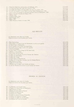 Vintage Poster of Albert Decaris' Exhibition in Paris - Lithograph - 1981