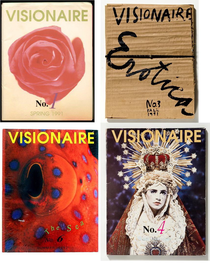 Visionaire: The Set.  Numbers 1 - 64.  - Print by Unknown