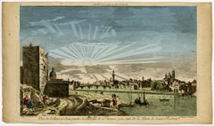 Vue de l'Arno et d une partie de la Ville de Florence [...].