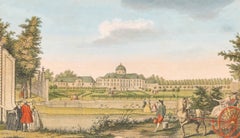 Vue d'Optique - Engraving, The Garden Front of The Prince of Orange's House