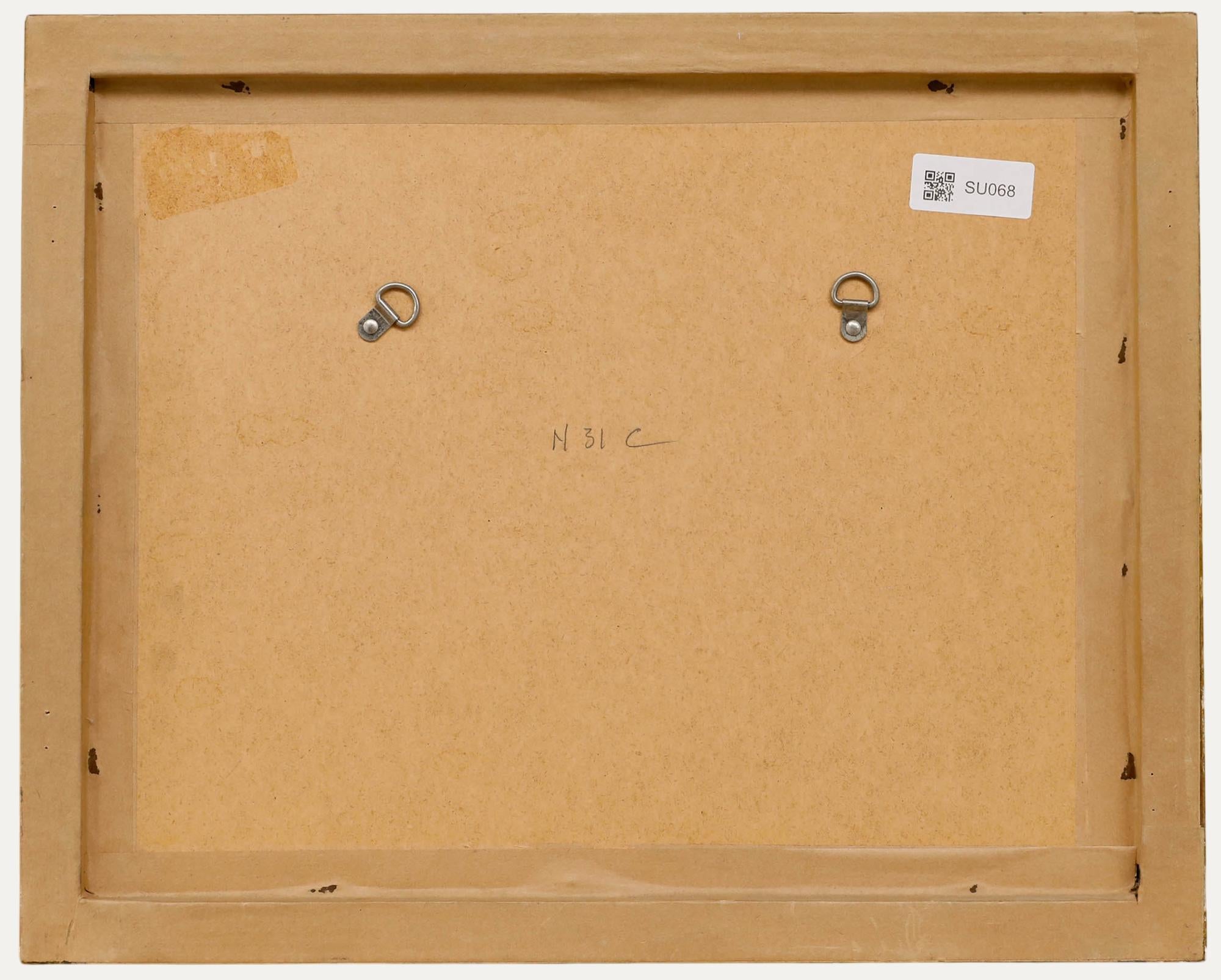 W. Pickett and J. Clarke after P.J. de Loutherbourg - Etching, Conway Castle - Beige Landscape Print by Unknown