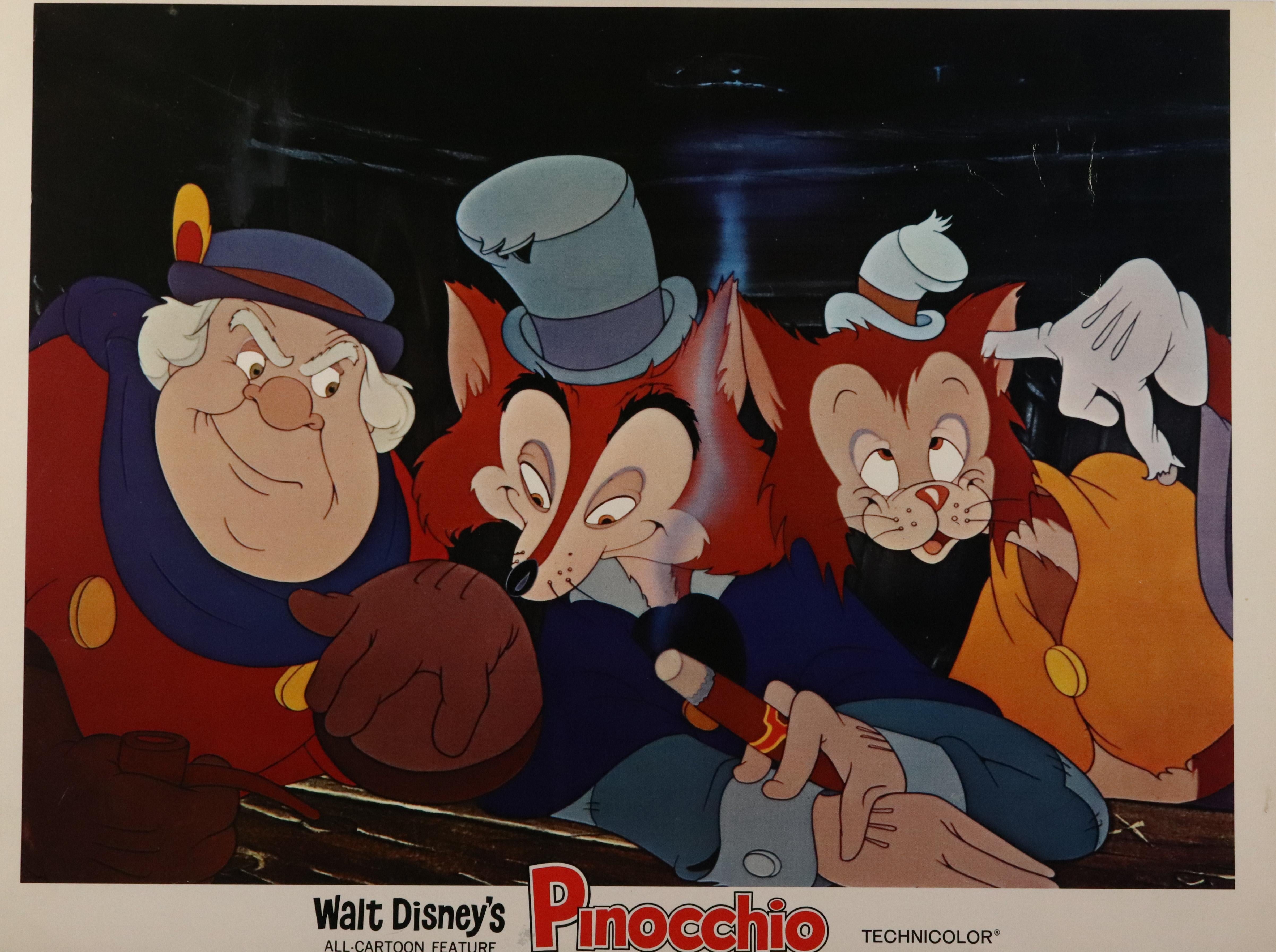 Unknown Interior Print - "Walt Disney's Pinocchio" Lobby Card, USA 1940
