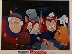 Vintage "Walt Disney's Pinocchio" Lobby Card, USA 1940