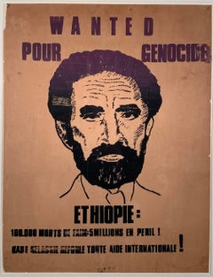 WANTED POUR GENOCIDE
