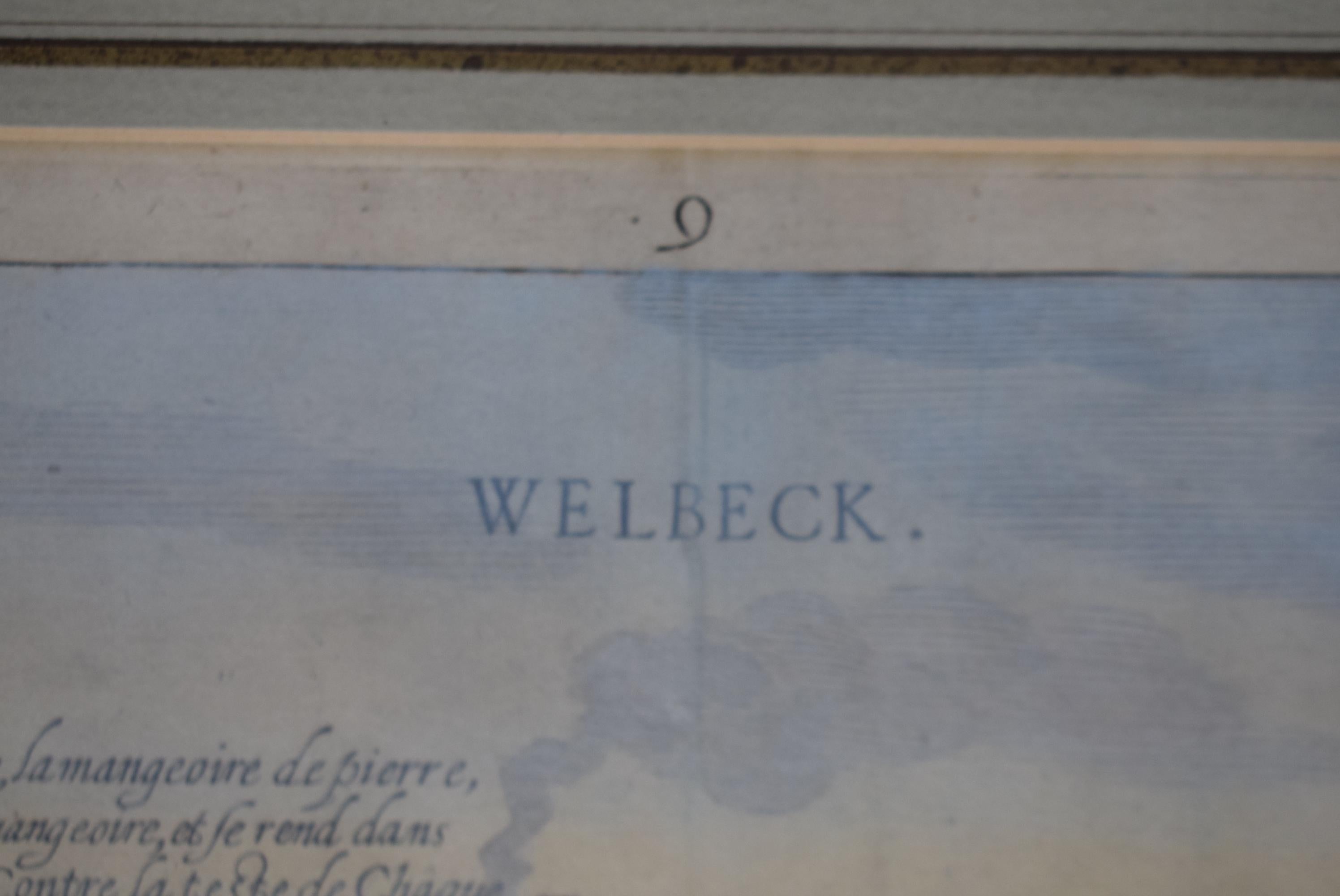 Welbeck. Nobilissimo Coursier Nappolitain. Fol. 9 from the book 'Methode et Inve For Sale 3