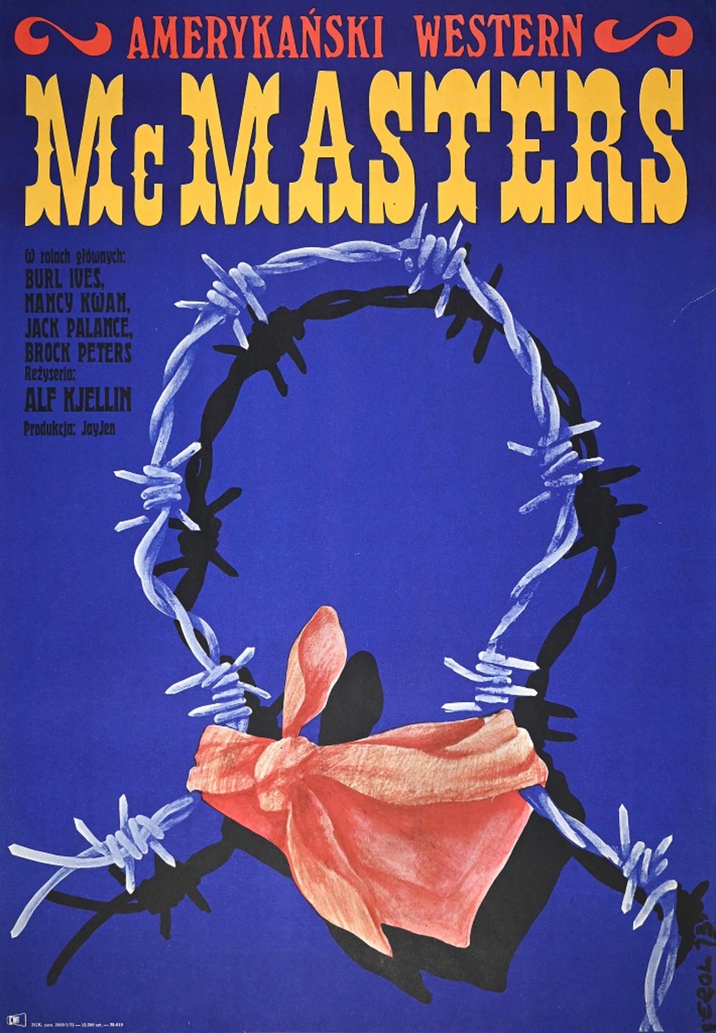 Unknown Figurative Print - Western - Vintage Poster - 1973