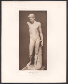 Westmacott Boy, British Museum Roman antiquity Classical sculpture photogravure