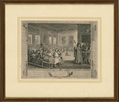 William Hogarth (1697-1764) - Engraving, Industry and Idleness VIII
