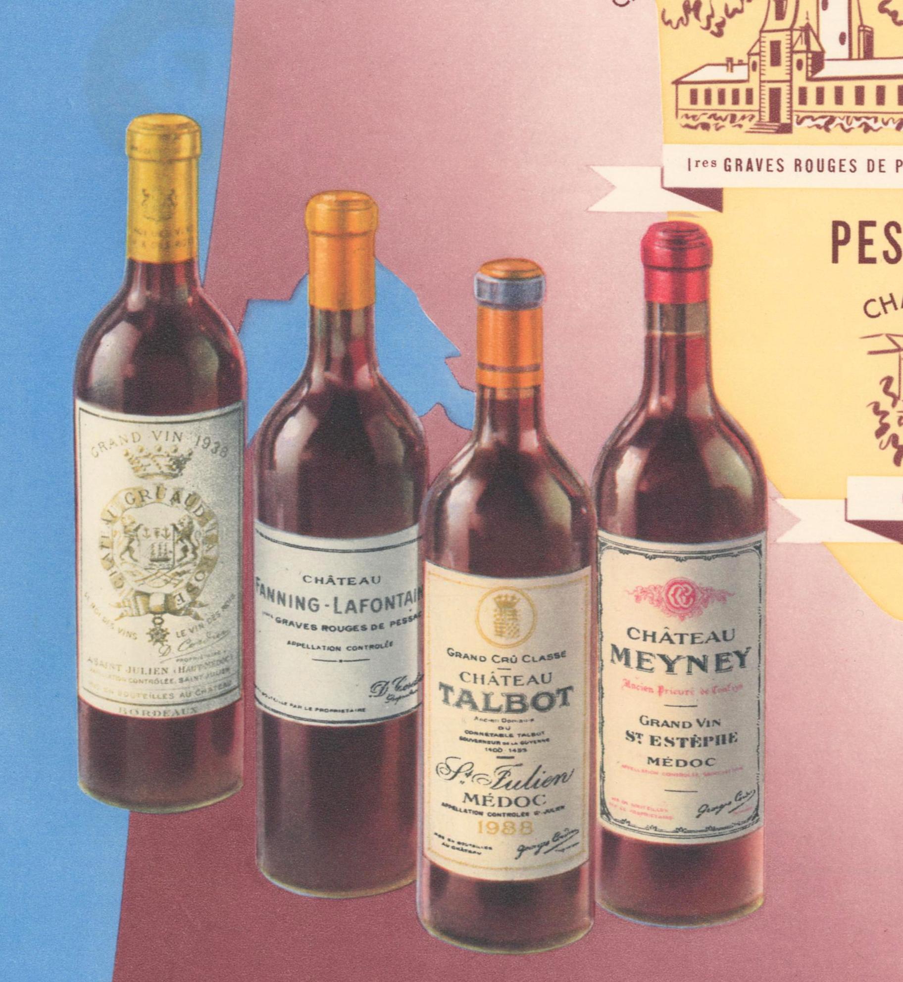 Carte des vins de Bordeaux en vente 1