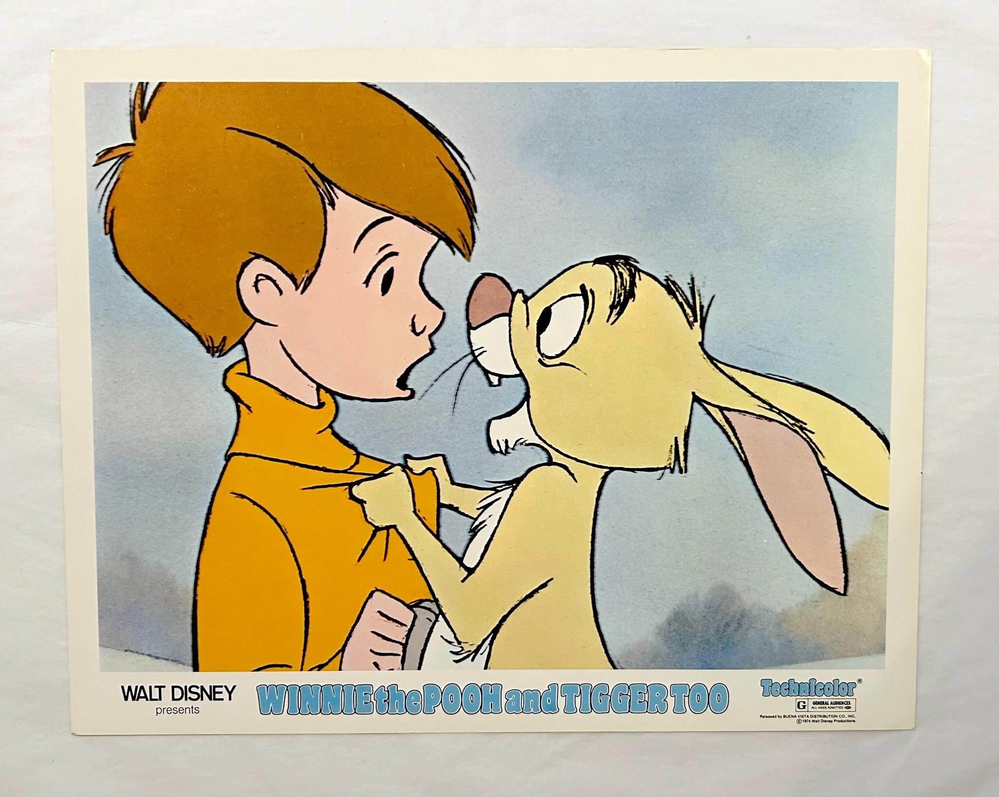 Winnie the Pooh And Tiger Too - Original 1974 Lobby Card - Print by Unknown