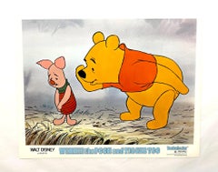 Vintage Winnie the Pooh And Tiger Too - Original 1974 Lobby Card