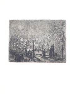 Winter Garden - Offset Print on Paper - 20th Century