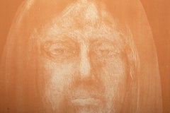 Mujer, litografía moderna de George Lockwood
