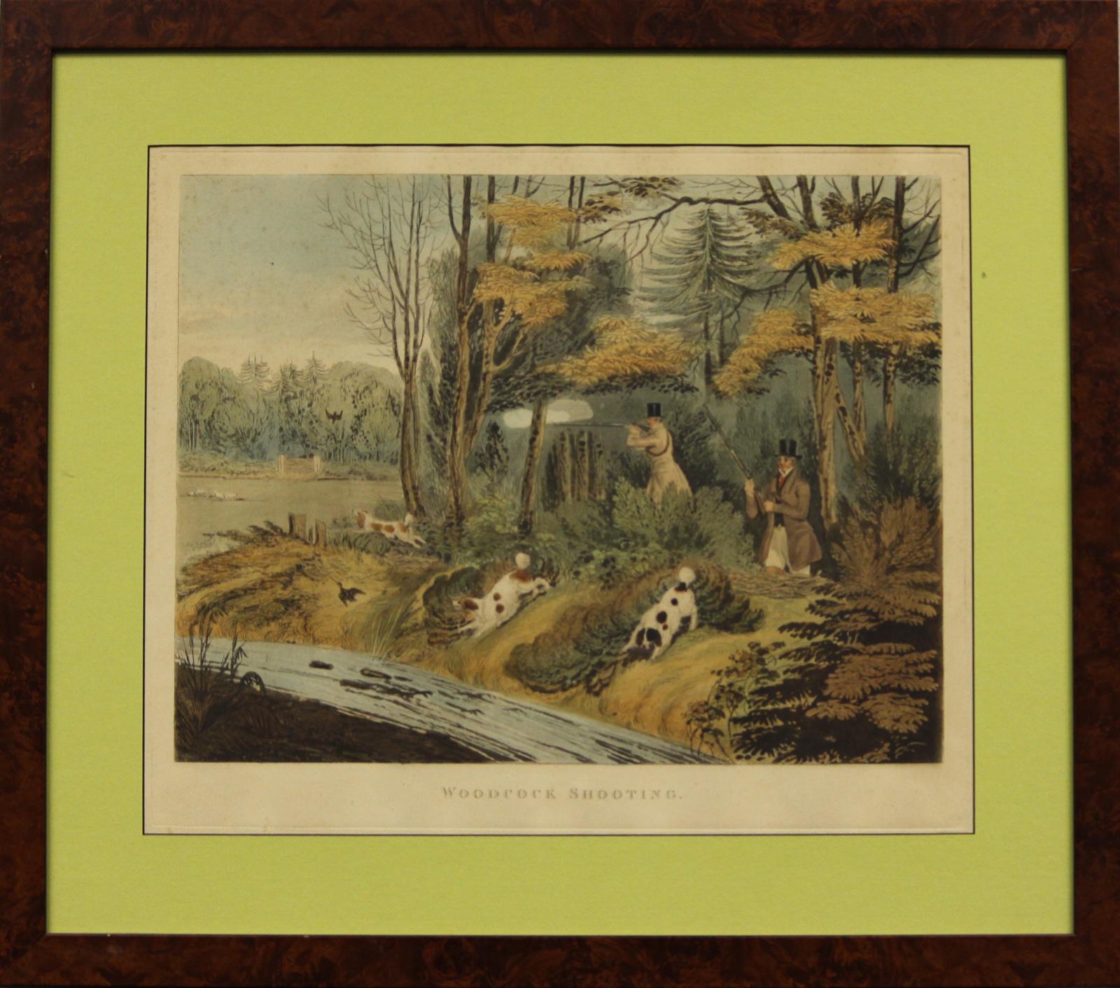 Woodcock Shooting - Print by Unknown