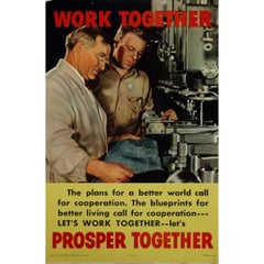 World War II original poster by the U.S. Office of War Information (O.W.I.)