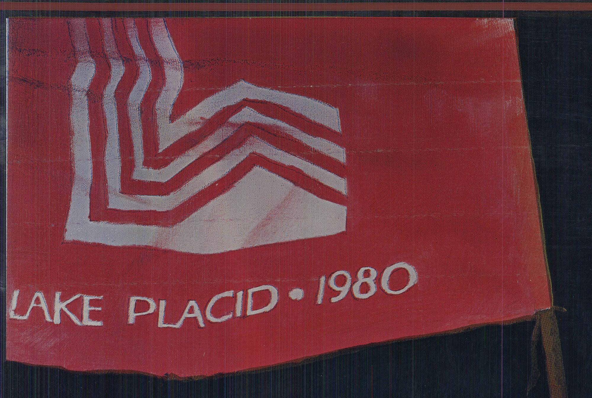 XIII Giochi Olimpici Invernali 1980- Stampa su carta stagnola in vendita 1