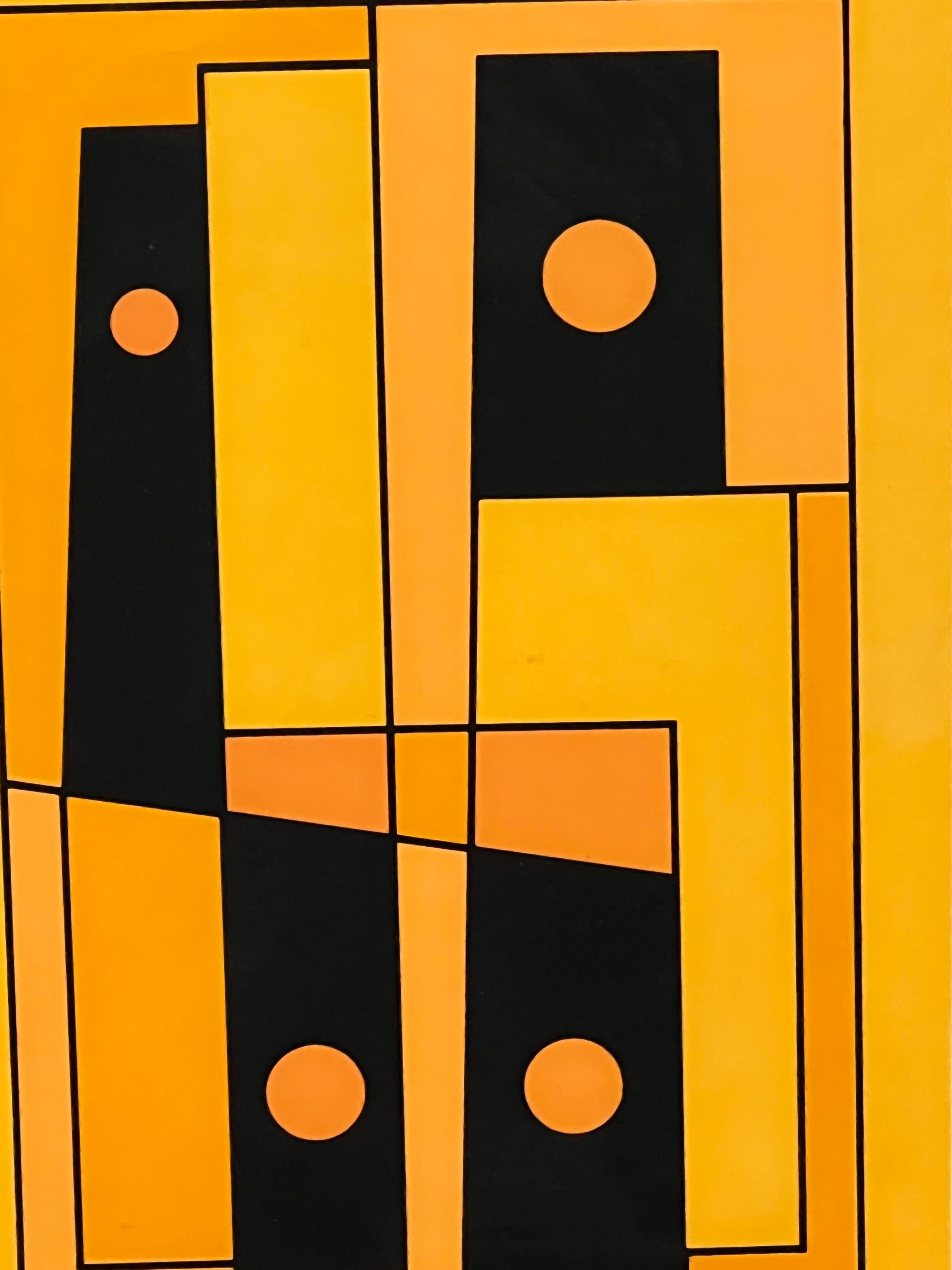 Signed and numbered (38/40), this lithograph comes from the Romo collection. San Antonio–based collectors Harriett and Ricardo Romo, (painter) among the most important collectors of Chicano art in the United States, have built an impressive