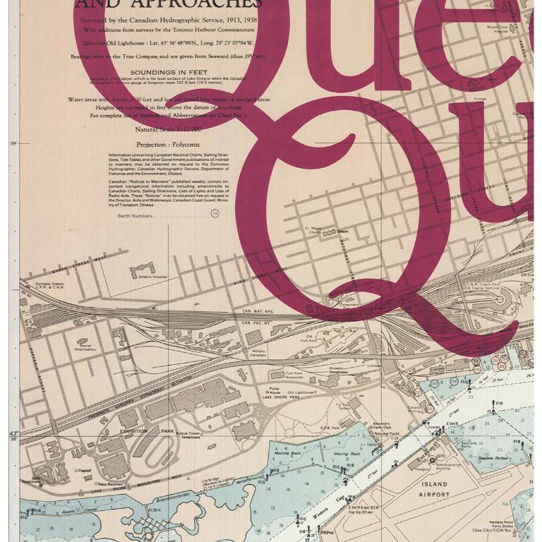 Zeidler Roberts „Queen's Quay Terminal“ 1979- Offset-Lithographie im Angebot 2